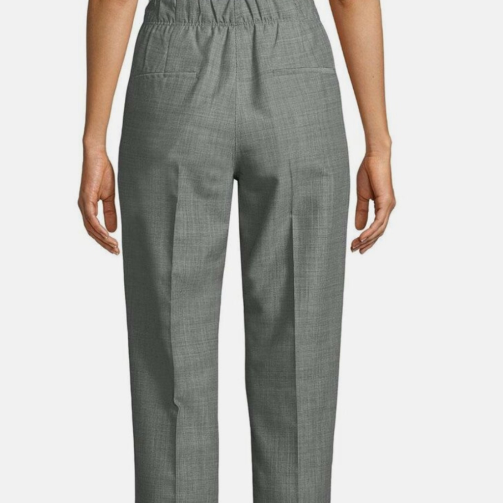 Helmut Lang Pull-On Wool Mohair Suit Pants Size 6